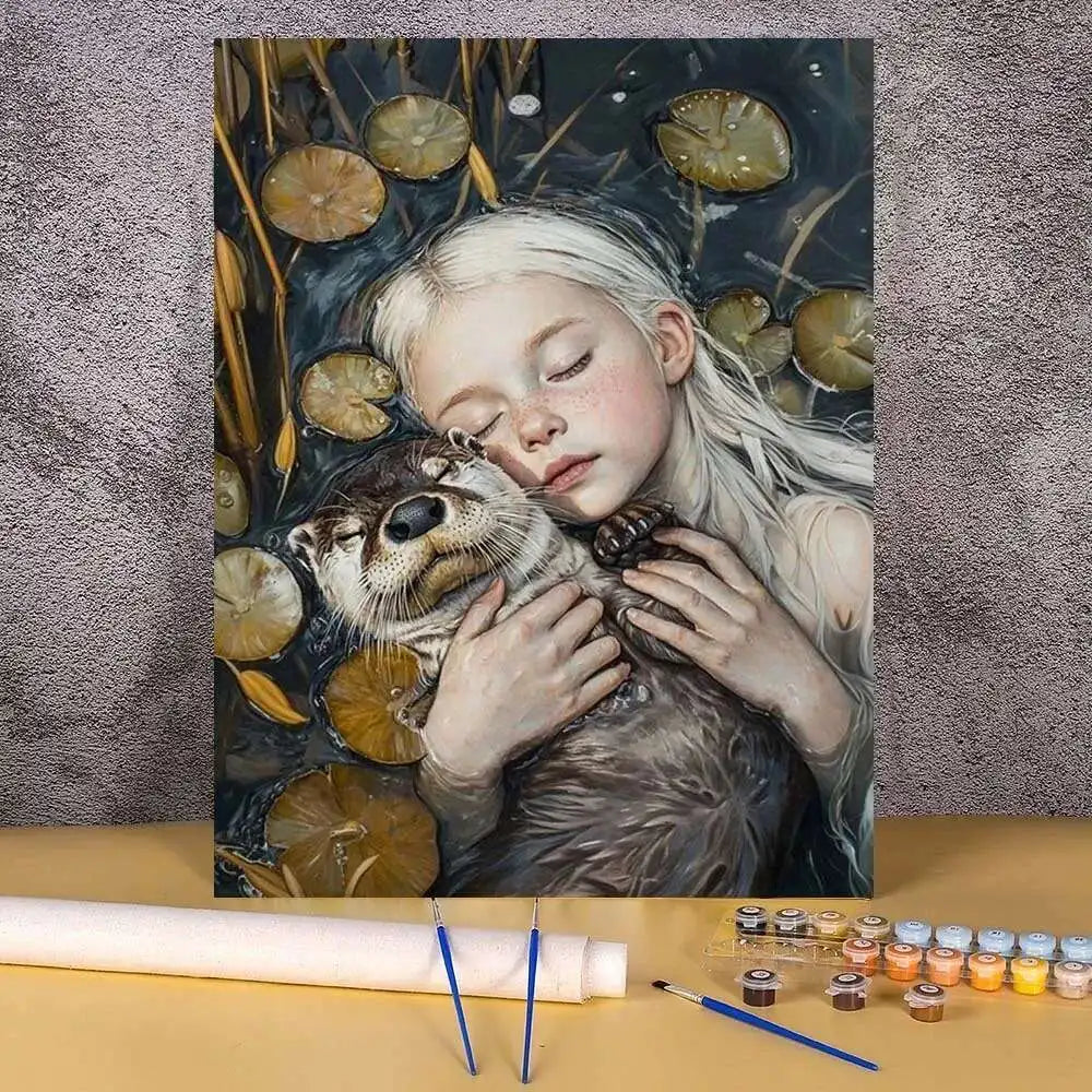 Konstnärliga porträtt fyllda av känsla